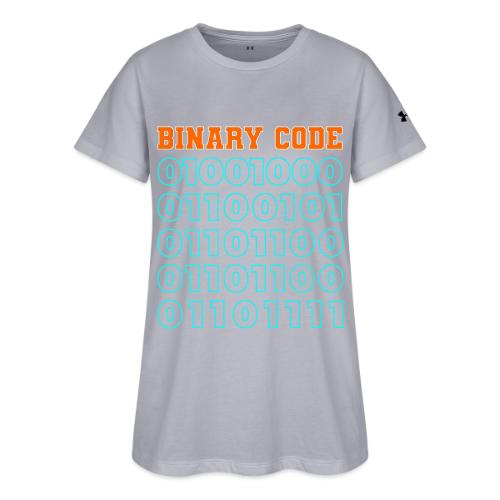 Say Hello in Binary code - Under Armour Women's Athletic 2.0 T-Shirt