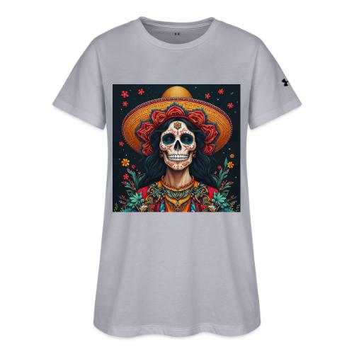 Charra Skull Art | Traditional Mexican Design - Under Armour Women's Athletic 2.0 T-Shirt