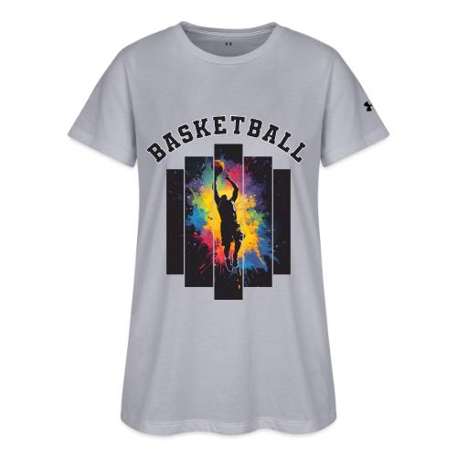 Basketball Slam Dunk Splash Design - Under Armour Women's Athletic 2.0 T-Shirt