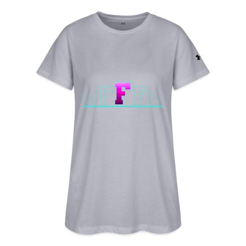 Letter F – Capital Varsity Alphabet Monogram - Under Armour Women's Athletic 2.0 T-Shirt