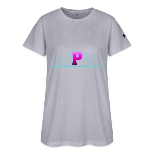 Letter P – Capital Varsity Alphabet Monogram - Under Armour Women's Athletic 2.0 T-Shirt