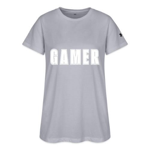 Gamer Collegiate White Text Design - Under Armour Women's Athletic 2.0 T-Shirt