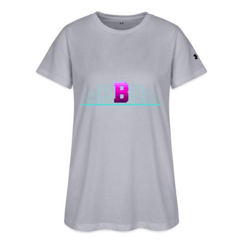 Letter B – Capital Varsity Alphabet Monogram - Under Armour Women's Athletic 2.0 T-Shirt