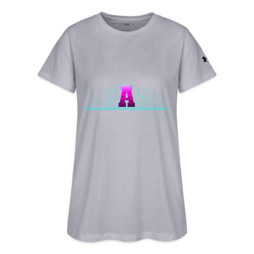 Letter A – Capital Varsity Alphabet Monogram - Under Armour Women's Athletic 2.0 T-Shirt