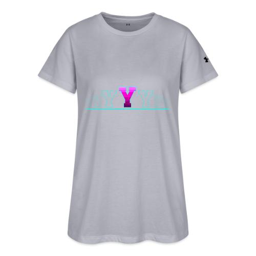 Letter Y – Capital Varsity Alphabet Monogram - Under Armour Women's Athletic 2.0 T-Shirt