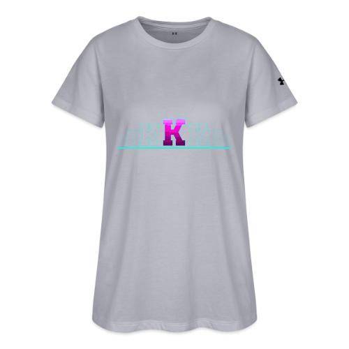 Letter K – Capital Varsity Alphabet Monogram - Under Armour Women's Athletic 2.0 T-Shirt