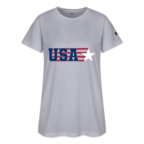 Star Stripe USA - Under Armour Women's Athletic 2.0 T-Shirt