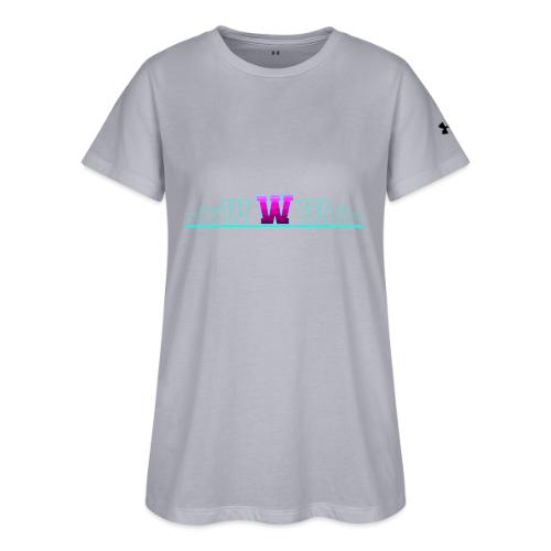 Letter W – Capital Varsity Alphabet Monogram - Under Armour Women's Athletic 2.0 T-Shirt