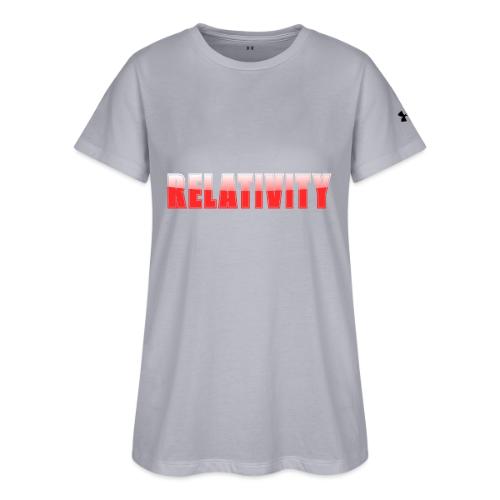 Relativity Science Typography Design - Under Armour Women's Athletic 2.0 T-Shirt