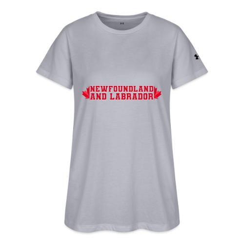 Newfoundland and Labrador with maple leaf - Under Armour Women's Athletic 2.0 T-Shirt
