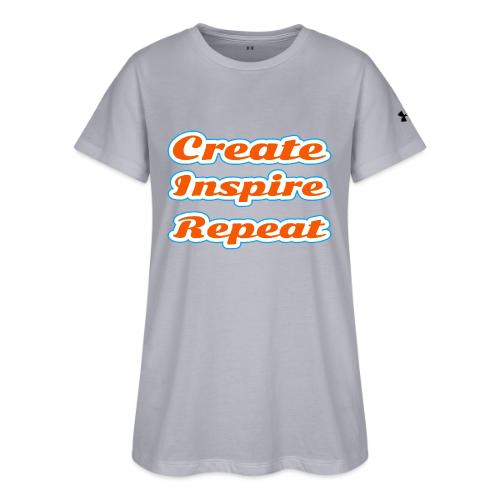 Create, Inspire, Repeat — Artist Life Script - Under Armour Women's Athletic 2.0 T-Shirt