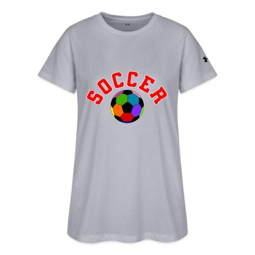 Soccer: Colorful Kick - Under Armour Women's Athletic 2.0 T-Shirt