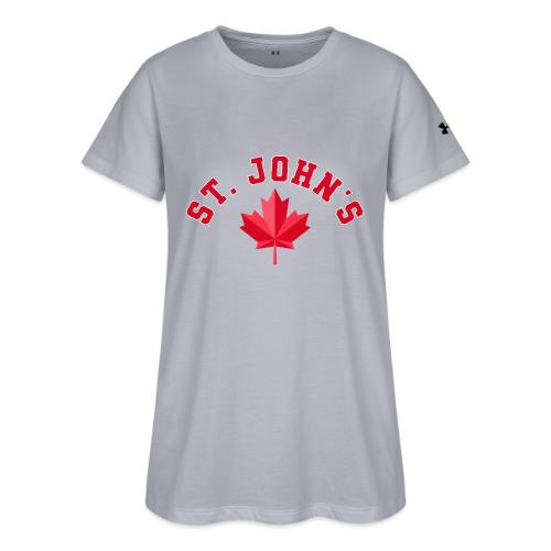 St. John's with maple leaf - Under Armour Women's Athletic 2.0 T-Shirt