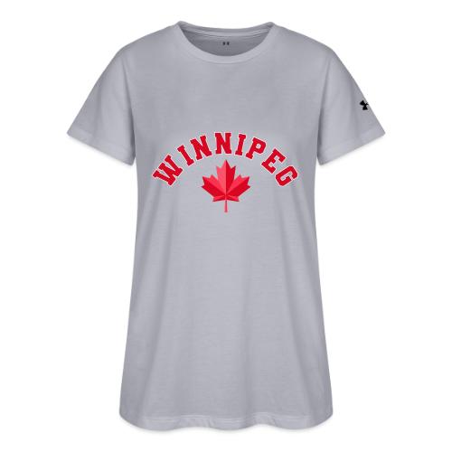 Winnipeg with maple leaf - Under Armour Women's Athletic 2.0 T-Shirt