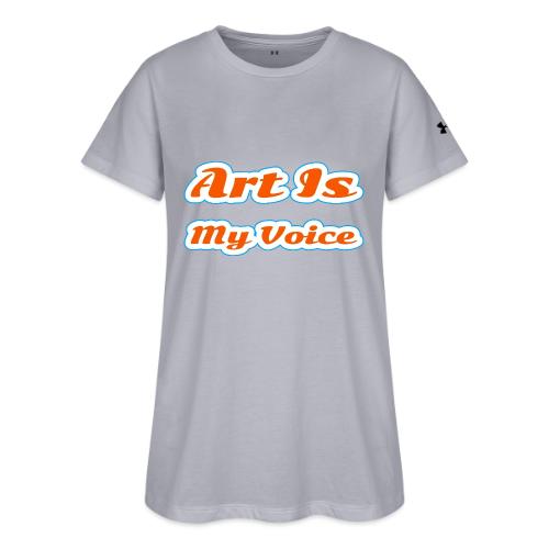 Art Is My Voice — Express Yourself Script - Under Armour Women's Athletic 2.0 T-Shirt