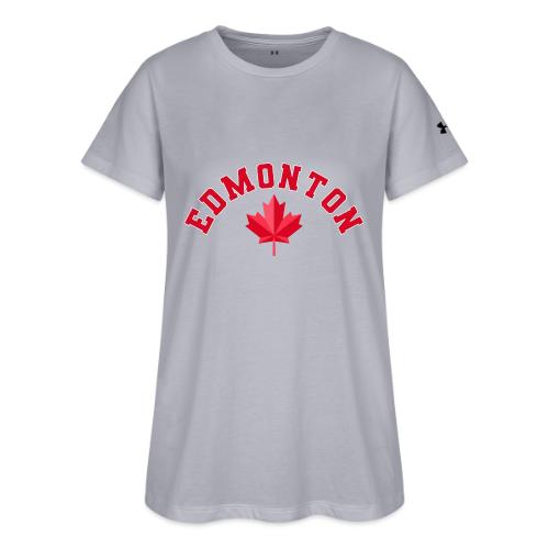 Edmonton with maple leaf - Under Armour Women's Athletic 2.0 T-Shirt