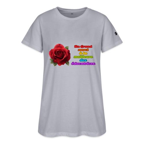 Thank You Educator: Pink and Rainbow Message - Under Armour Women's Athletic 2.0 T-Shirt
