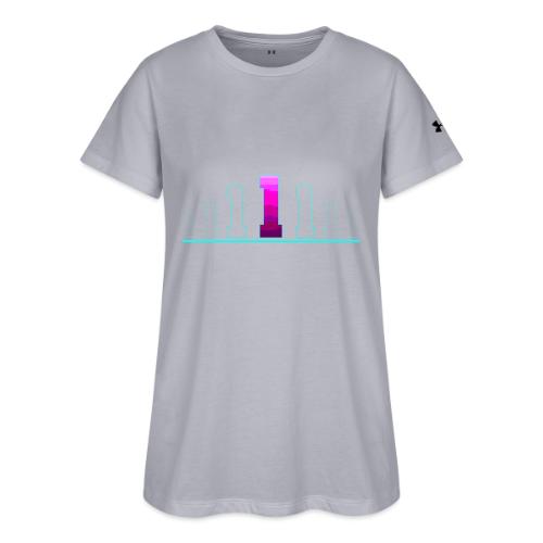 Number 1 in Magenta: Varsity Font - Under Armour Women's Athletic 2.0 T-Shirt