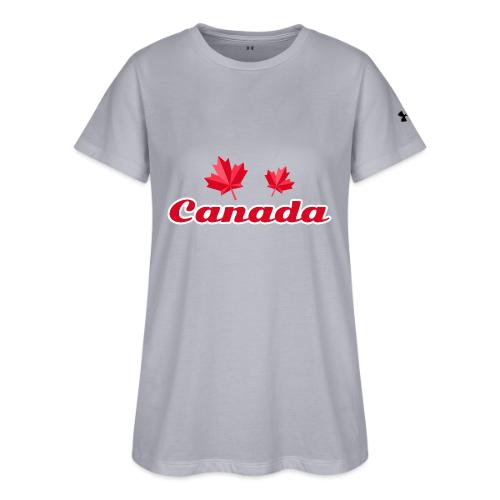 Canada with two maple leaves - Under Armour Women's Athletic 2.0 T-Shirt