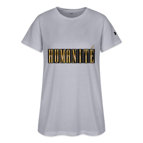 Humanity in Golden Letters - Under Armour Women's Athletic 2.0 T-Shirt