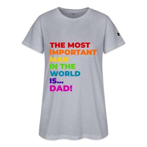 Dad: The Most Important Man in the World - Under Armour Women's Athletic 2.0 T-Shirt