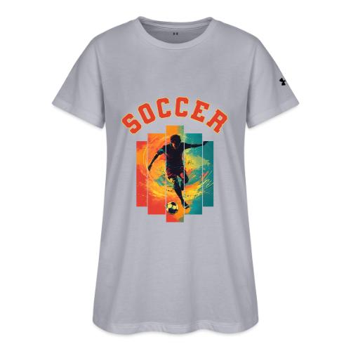 Soccer Heartbeat - Under Armour Women's Athletic 2.0 T-Shirt