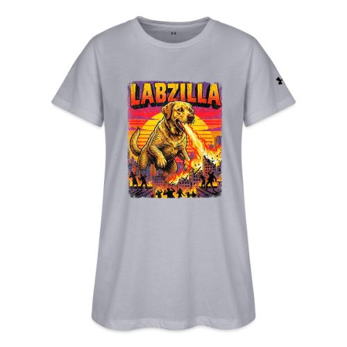 Labzilla Giant Yellow Labrador Monster Tee - Under Armour Women's Athletic 2.0 T-Shirt