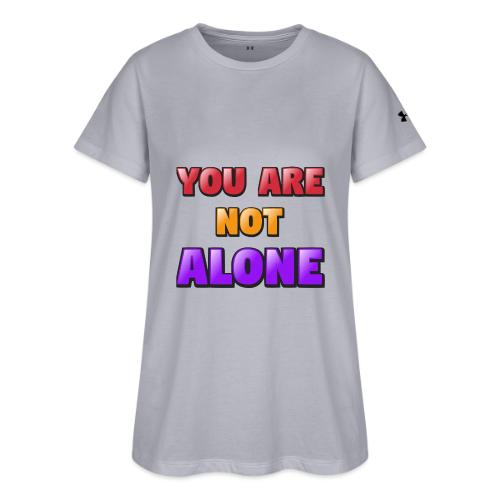 You Are Not Alone – Inspirational Word Art - Under Armour Women's Athletic 2.0 T-Shirt