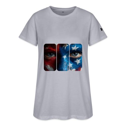 USA: Painted for the Flag - Under Armour Women's Athletic 2.0 T-Shirt