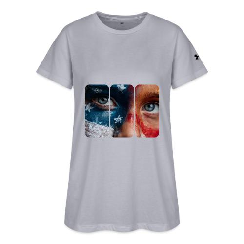USA: Star-Spangled Glance - Under Armour Women's Athletic 2.0 T-Shirt