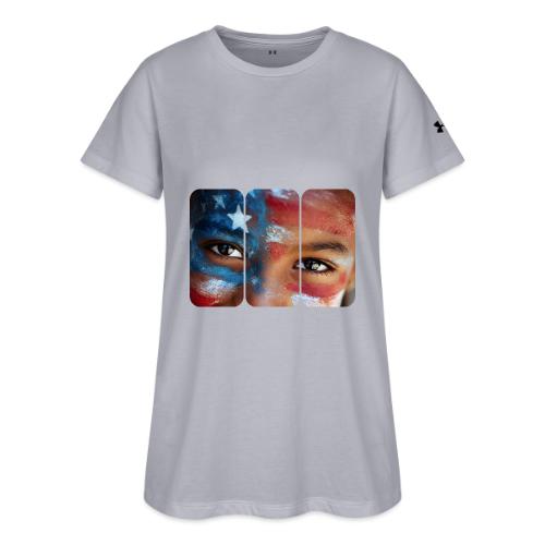 USA: Eyes of the Flag - Under Armour Women's Athletic 2.0 T-Shirt
