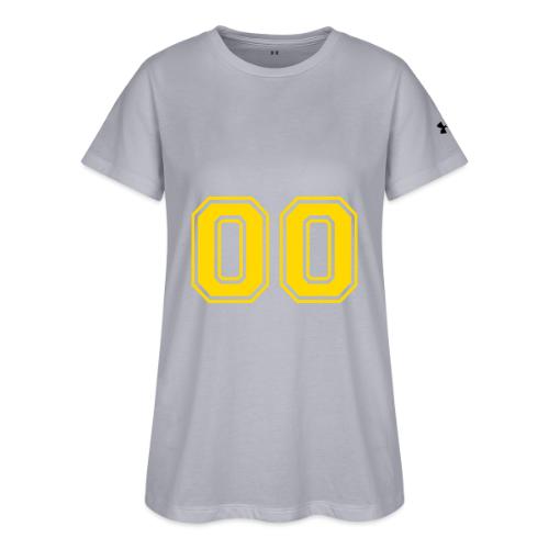 Number 00 in a classic athletic collegiate font - Under Armour Women's Athletic 2.0 T-Shirt