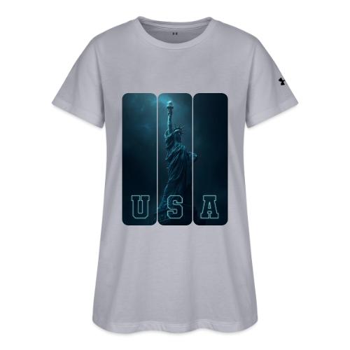 Neon Liberty USA Triptych - Under Armour Women's Athletic 2.0 T-Shirt