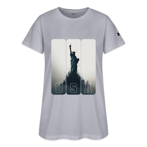 USA: Liberty Rising Over Manhattan - Under Armour Women's Athletic 2.0 T-Shirt