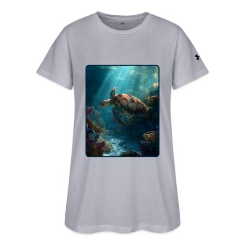 Sea Turtle Coral Reef Design - Under Armour Women's Athletic 2.0 T-Shirt