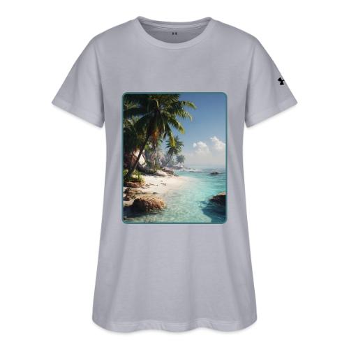 Tropical Beach Paradise Palm Design - Under Armour Women's Athletic 2.0 T-Shirt