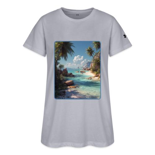 Tropical Island Paradise Ocean Design - Under Armour Women's Athletic 2.0 T-Shirt