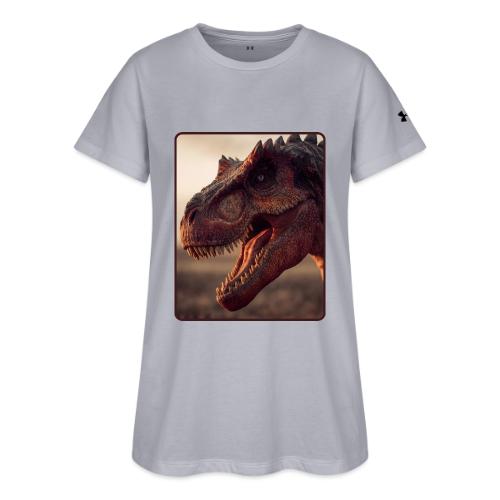 T Rex Roaring Close-Up Design - Under Armour Women's Athletic 2.0 T-Shirt