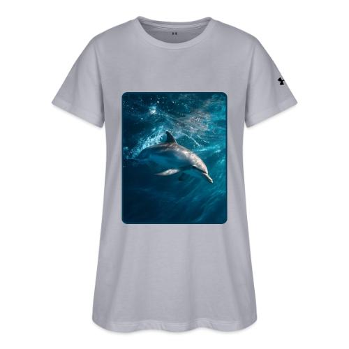 Dolphin Sunlit Ocean Serenity Design - Under Armour Women's Athletic 2.0 T-Shirt