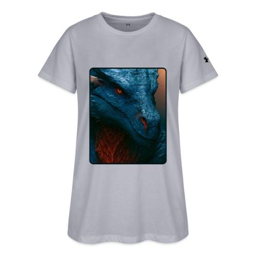 Turquoise Dragon Fire Eye Design - Under Armour Women's Athletic 2.0 T-Shirt