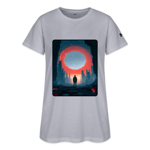 Cosmic Portal Future City Design - Under Armour Women's Athletic 2.0 T-Shirt