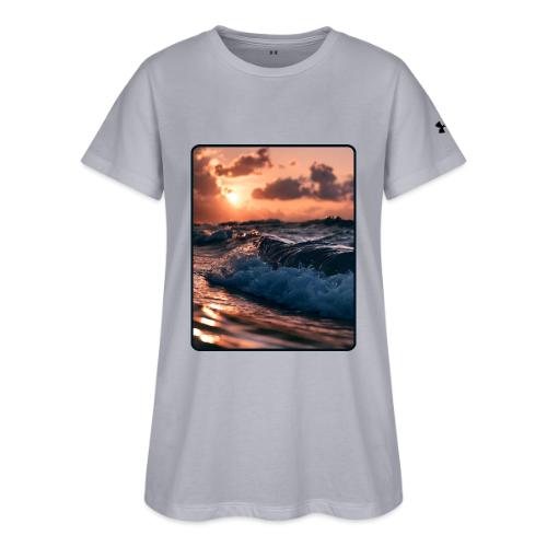 Golden Sunset Ocean Wave - Under Armour Women's Athletic 2.0 T-Shirt