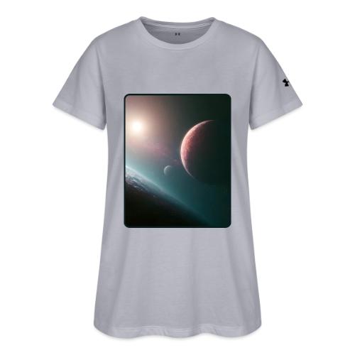 Deep Space Planet Horizon Art - Under Armour Women's Athletic 2.0 T-Shirt