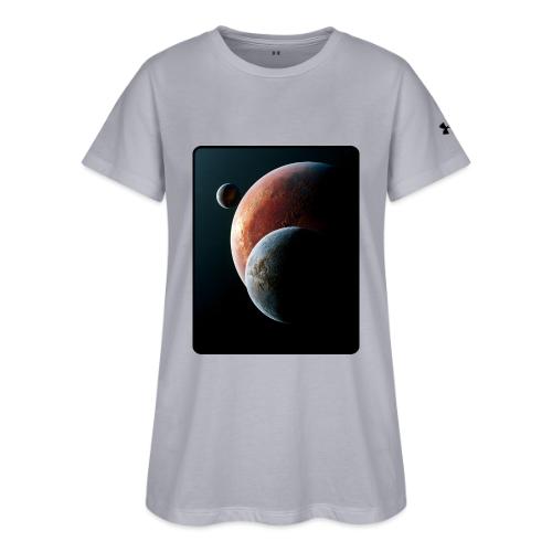 Three Planets Deep Space Design - Under Armour Women's Athletic 2.0 T-Shirt