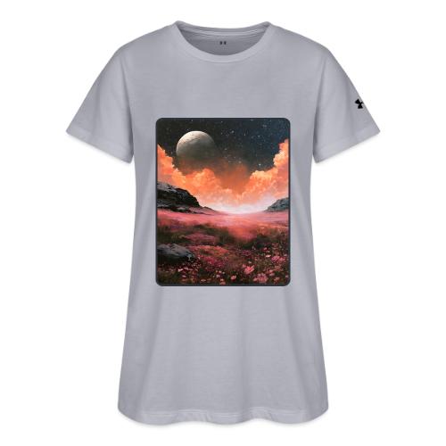 Moonlit Fantasy Flower Landscape - Under Armour Women's Athletic 2.0 T-Shirt