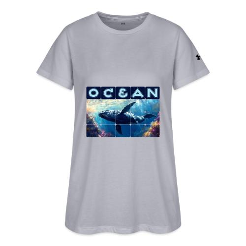 Ocean: Majestic Deep - Under Armour Women's Athletic 2.0 T-Shirt