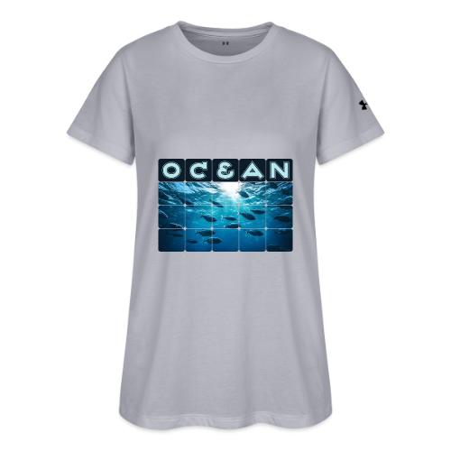 Ocean: Silver Tide - Under Armour Women's Athletic 2.0 T-Shirt