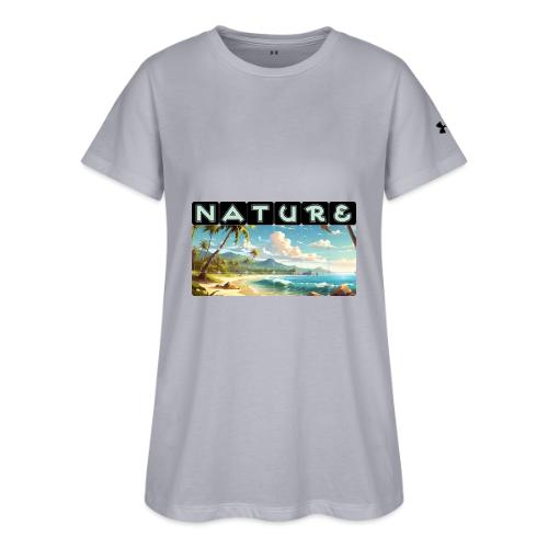 Nature: Sun-Kissed Shore - Under Armour Women's Athletic 2.0 T-Shirt