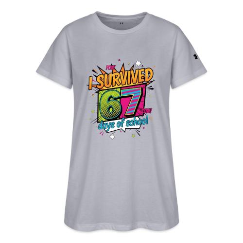 I Survived 67 Days of School T-Shirt – Funny Teach - Under Armour Women's Athletic 2.0 T-Shirt