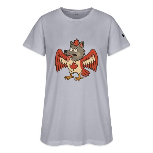Maple-Mad Wolfbird – Quirky Canadian Creature - Under Armour Women's Athletic 2.0 T-Shirt